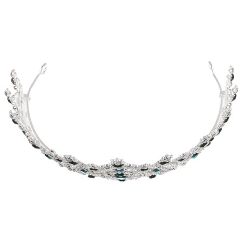 OSOLADY Kristallkrone für Damen mit Funkelnden Strasssteinen Bequemer Sitz Vielseitig für Hochzeit Geburtstag Partys Modisches Tiara Haarschmuck für Braut und Freundinnen von OSOLADY