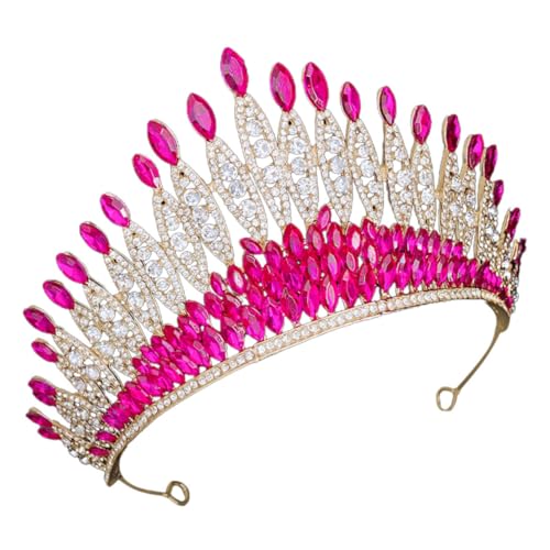 OSOLADY Stilvolles Damen-kronen-stirnband Hochzeit Metall Braut-accessoire Für Party von OSOLADY