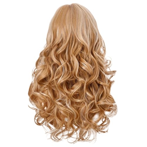 OSOLADY Lange Lockige Perücke Mit Synthetische Cosplay Perücke Hellblondem Wellenstil Für Damen Und Besondere Anlässe Modisches Haaraccessoire Für Kreative Looks OSOLADY Lange Lockige Perücke Mit Synthetische Cosplay Perücke Hellblondem Wellenstil Für Damen Und Besondere Anlässe Modisches Haaraccessoire Für Kreative Looks von OSOLADY