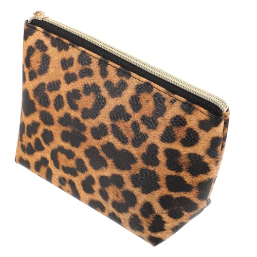 OSOLADY Leopardenmuster Make Up für Damen Tragbarer mit Reißverschluss Multifunktionale Kosmetiktasche für Reisen Büro und PU Rotbraun OSOLADY Leopardenmuster Make Up für Damen Tragbarer mit Reißverschluss Multifunktionale Kosmetiktasche für Reisen Büro und PU Rotbraun von OSOLADY