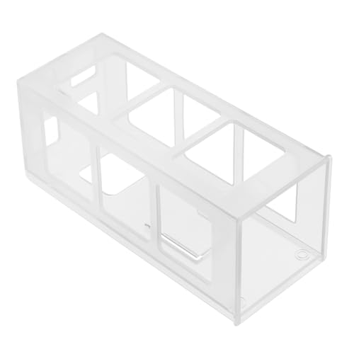 OSOLADY Wandmontierter Haartool-organizer Für Haartrockner Und Lockenstäbe Transparente Aufbewahrungsbox Mit Hoher Tragfähigkeit Für Friseure Und Privathaushalte Für Kleine Badezimmer von OSOLADY