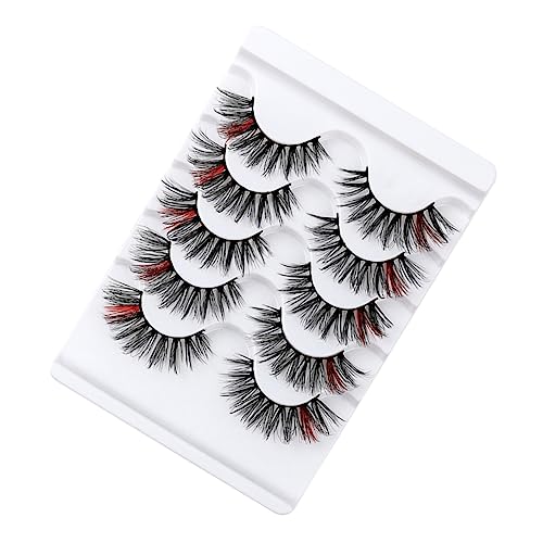 OSOLADY Look Fake Wimpern 5 Paar Damen Verlängerung Wimpern Flauschige Make-up Wimpern Dekore OSOLADY Look Fake Wimpern 5 Paar Damen Verlängerung Wimpern Flauschige Make-up Wimpern Dekore von OSOLADY