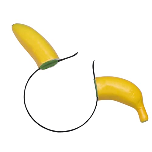 OSOLADY Lustiger Party Haarreifen Mit Banane Kopfbedeckung Für Erwachsene Festivals Karneval Und Besondere Anlässe Auffälliges Accessoire Für Jede Feier OSOLADY Lustiger Party Haarreifen Mit Banane Kopfbedeckung Für Erwachsene Festivals Karneval Und Besondere Anlässe Auffälliges Accessoire Für Jede Feier von OSOLADY