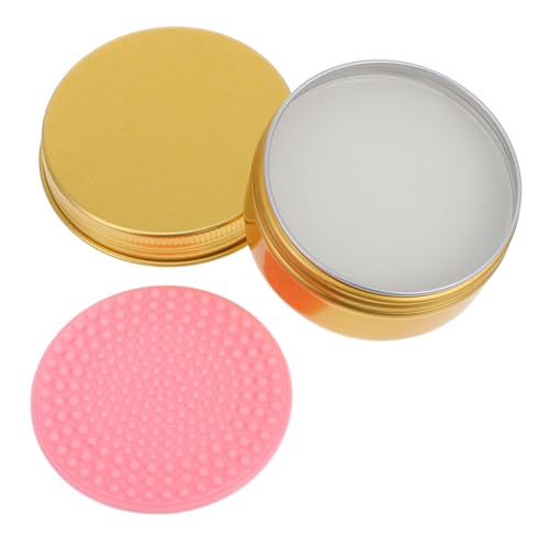 OSOLADY Make-up-pinselreiniger Mit Seifenbürste Für Frauen Tragbares Make-up-zubehör 100 G Goldenes Pinselpad OSOLADY Make-up-pinselreiniger Mit Seifenbürste Für Frauen Tragbares Make-up-zubehör 100 G Goldenes Pinselpad von OSOLADY
