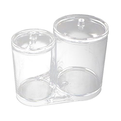 OSOLADY Makeup Organizer Box Transparente Acryl Wattepad Halterung mit Deckel für Kosmetik Pinsel und Zubehör Große Kapazität für Reisen und Zuhause OSOLADY Makeup Organizer Box Transparente Acryl Wattepad Halterung mit Deckel für Kosmetik Pinsel und Zubehör Große Kapazität für Reisen und Zuhause von OSOLADY