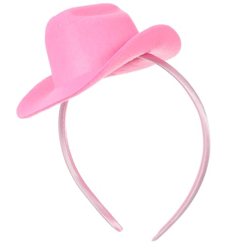 OSOLADY Mini Cowgirl Cowboyhut Kopfband Für Partys Und Kostüme Bequemes Elastisches Design Für Events Und Bühnenauftritte OSOLADY Mini Cowgirl Cowboyhut Kopfband Für Partys Und Kostüme Bequemes Elastisches Design Für Events Und Bühnenauftritte von OSOLADY