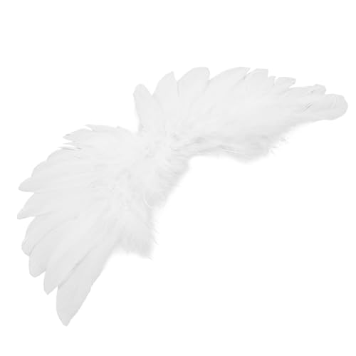 OSOLADY Winkelflügel für Erwachsene mit Glitzerflügeln Flügel Engelsfigur Feenflügel Zubehör für Puppen für Erwachsene Halloween-Kostümzubehör von OSOLADY