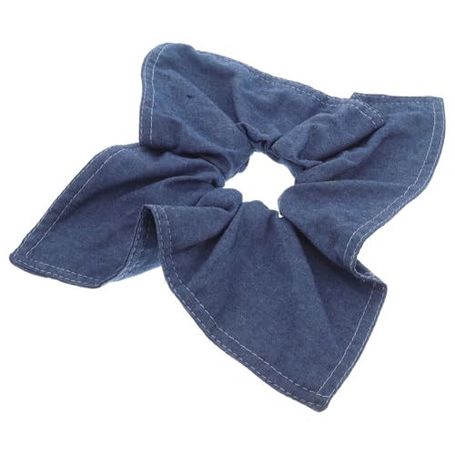 OSOLADY Modische Haargummis Mit Schleife Dickdarmhaar Dunkles Dickes Denim-band Seil Für Frauen OSOLADY Modische Haargummis Mit Schleife Dickdarmhaar Dunkles Dickes Denim-band Seil Für Frauen von OSOLADY
