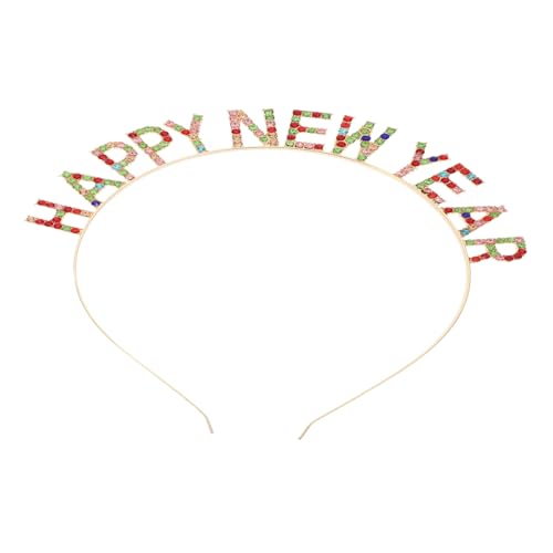 OSOLADY Modisches Haarband Mit Buchstaben-strasssteinen Haarschmuck Für Die Silvesterfeier Der Frauen OSOLADY Modisches Haarband Mit Buchstaben-strasssteinen Haarschmuck Für Die Silvesterfeier Der Frauen von OSOLADY