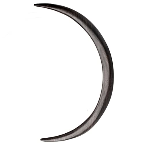 OSOLADY Mond Haargabel Holz Haarstab für Damen Retro Haarschmuck für Verschiedene Frisuren Gebogene Haarnadel für Dutt und Vintage Stil OSOLADY Mond Haargabel Holz Haarstab für Damen Retro Haarschmuck für Verschiedene Frisuren Gebogene Haarnadel für Dutt und Vintage Stil von OSOLADY