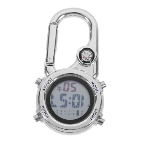 OSOLADY Multifunktionale Digitaluhr mit Karabinerschnalle für Outdoor Sport Robust Clip On für Herren zum Klettern und Wandern OSOLADY Multifunktionale Digitaluhr mit Karabinerschnalle für Outdoor Sport Robust Clip On für Herren zum Klettern und Wandern von OSOLADY