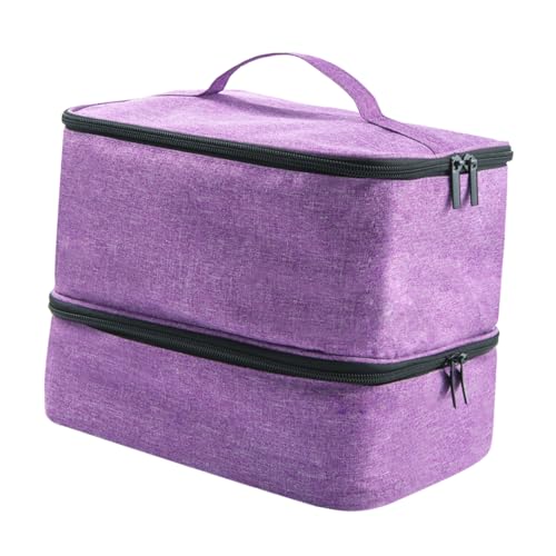 OSOLADY Nagellack Organizer Tasche Doppelschichtige Tragbare Kosmetiktasche Mit Fächern Und Großem Stauraum Für Make-up Und Nagellack Für Reisen Und Unterwegs OSOLADY Nagellack Organizer Tasche Doppelschichtige Tragbare Kosmetiktasche Mit Fächern Und Großem Stauraum Für Make-up Und Nagellack Für Reisen Und Unterwegs von OSOLADY
