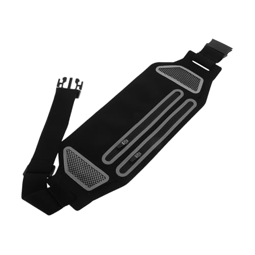 OSOLADY Outdoor-Sport-gürteltasche Mit Doppelreißverschluss wasserdichte Und Leichte Hüfttasche Für Fitness Und Marathon-Essentials Versteckter Geldgürtel Für Herren Und Damen von OSOLADY