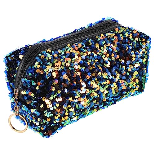 OSOLADY Pailletten Aufbewahrungstasche Kosmetiktasche Damen Reise Kulturbeutel Make-up Organizer Tasche Tragbar Für Unterwegs von OSOLADY