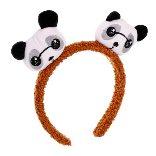 OSOLADY Stirnband Für Damen Cartoon Panda Haarband Make-up Stirnband Gesichtswäsche Spa Haaraccessoire Für Mädchen Gesichtsbereinigung von OSOLADY