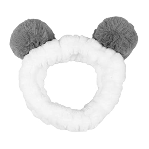 OSOLADY Elastisches Damen Stirnbänders Mit Panda Ohr Haarband Strickstirnbänder Streifen Kopftuch Für Mädchen Haar-accessoires von OSOLADY