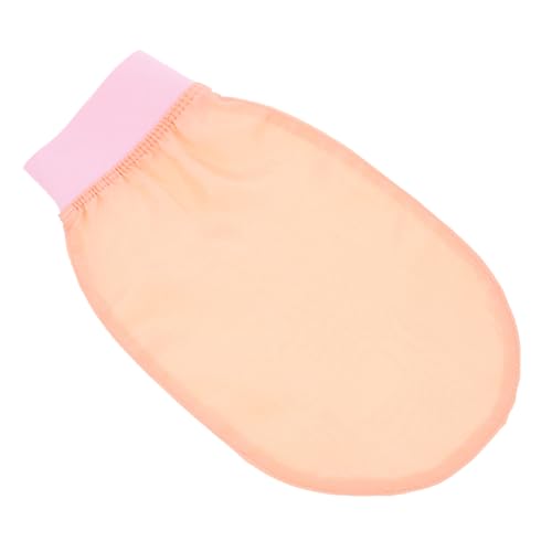 OSOLADY Peeling Badehandschuh aus Hautfreundlichem Material Duschhandschuh für Effektive Körperreinigung Tragbar und Langlebig für Männer und Rosa Farbton OSOLADY Peeling Badehandschuh aus Hautfreundlichem Material Duschhandschuh für Effektive Körperreinigung Tragbar und Langlebig für Männer und Rosa Farbton von OSOLADY