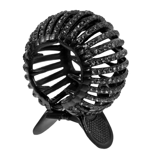 OSOLADY Pferdeschwanz-clip Pferdeschwanz-klauenclip Haarhalter Clip Haar-accessoires Für Frauen Und Mädchen Kreative Und Filigrane Haarklammern Mit Glänzendem Für Frisuren von OSOLADY