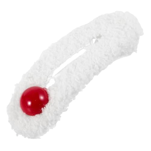 OSOLADY Koreanische Plüsch-haarspangen Für Frauen Mit Simulationsperlen Einzigartige Haaraccessoires Süßes Design Rutschfester Halt Und Eleganter Look Für Jeden Anlass von OSOLADY
