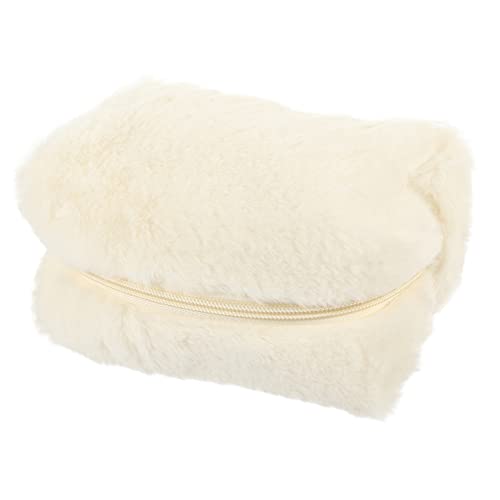 OSOLADY Plüsch Kosmetiktasche Für Damen Wasserdichter Mit Reißverschluss Für Reisen Und Camping Langlebig Und Leicht Für Erhältlich von OSOLADY