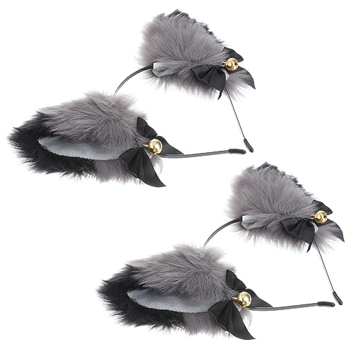 OSOLADY Realistische 2 Pack Maske Cosplay Stirnband Plüsch Kopfbedeckung Für Halloween Maskerade Geburtstag OSOLADY Realistische 2 Pack Maske Cosplay Stirnband Plüsch Kopfbedeckung Für Halloween Maskerade Geburtstag von OSOLADY