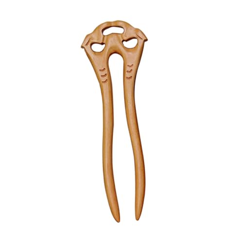 OSOLADY U-förmige Haarnadel Aus Holz Eleganter Retro-haarstab Für Dutt Und Frisuren Für Frauen Und Mädchen Vielseitig Einsetzbar Für Partys Und Alltag von OSOLADY