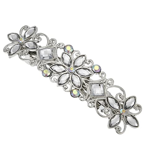 OSOLADY Rhinestone Blumen Haarklammer für Damen Chic Haarspange mit Glitzer und Eleganten Design für Haarstile Perfektes für Besondere Anlässe OSOLADY Rhinestone Blumen Haarklammer für Damen Chic Haarspange mit Glitzer und Eleganten Design für Haarstile Perfektes für Besondere Anlässe von OSOLADY