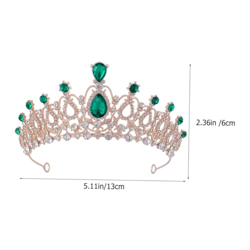 OSOLADY Rhinestone Krone für Mädchen Metall Tiara Haarschmuck Leichte Langlebige Geburtstagskrone Partytaugliches Prinzessinnen Accessoire Stabil und Deformationsfest Geschenkidee OSOLADY Rhinestone Krone für Mädchen Metall Tiara Haarschmuck Leichte Langlebige Geburtstagskrone Partytaugliches Prinzessinnen Accessoire Stabil und Deformationsfest Geschenkidee von OSOLADY