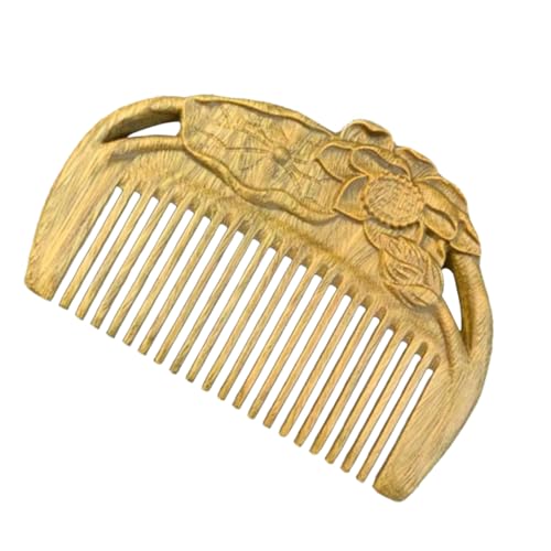 OSOLADY Sandelholz Haarpflegekamm Kopfhaut Massagekamm aus Hochwertigem Sandelholz für Sanfte Kopfhautreinigung und Haarstyling Damen und Herren Vielseitig OSOLADY Sandelholz Haarpflegekamm Kopfhaut Massagekamm aus Hochwertigem Sandelholz für Sanfte Kopfhautreinigung und Haarstyling Damen und Herren Vielseitig von OSOLADY