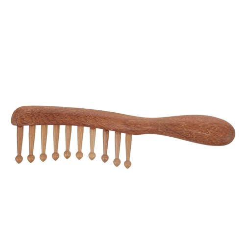 OSOLADY Sandelholz Kamm Mit Zähnen Und Ergonomischem Griff Für Und Entspannende Kopfhautmassage Langlebig Und Für Männer Und von OSOLADY
