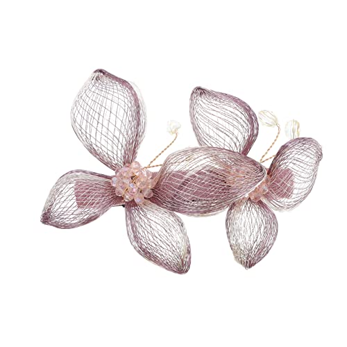 OSOLADY Schmetterlinge Haarklammern aus Frühlings Haarspangen aus Kupferdraht für Damen Vintage Haarschmuck für Verschiedene Frisuren OSOLADY Schmetterlinge Haarklammern aus Frühlings Haarspangen aus Kupferdraht für Damen Vintage Haarschmuck für Verschiedene Frisuren von OSOLADY