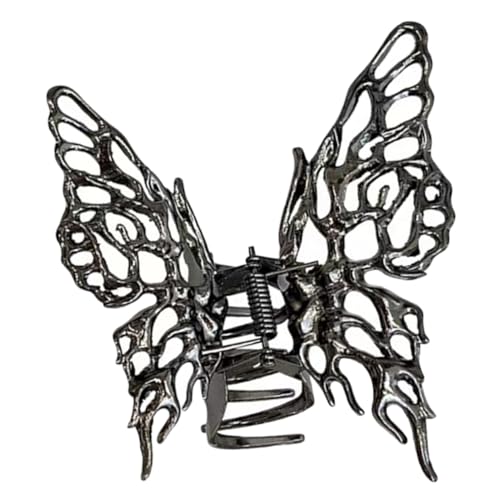 OSOLADY Schmetterlings Haarspange Haarklammer für Damen Rutschfeste Krallenclips Groß Haarschmuck für Mädchen zum Frisurenstyling und Alltag OSOLADY Schmetterlings Haarspange Haarklammer für Damen Rutschfeste Krallenclips Groß Haarschmuck für Mädchen zum Frisurenstyling und Alltag von OSOLADY