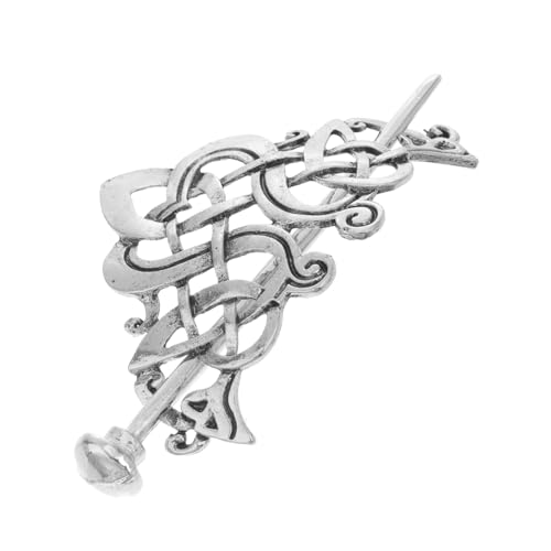 OSOLADY Schmuck Keltischer Knoten Haarnadel Mittelalterliche Haarspange Für Frauen Haarschmuck Mit Knoten-design Haarstäbe Für Hochsteckfrisuren von OSOLADY