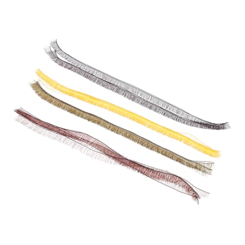 OSOLADY Selbstgemacht Puppenwimpern 20 Stück Kunsthaar Zubehör für Puppenfiguren Bastelbedarf Umweltfreundliche Handgemachte Wimpern für Puppenspielzeug von OSOLADY