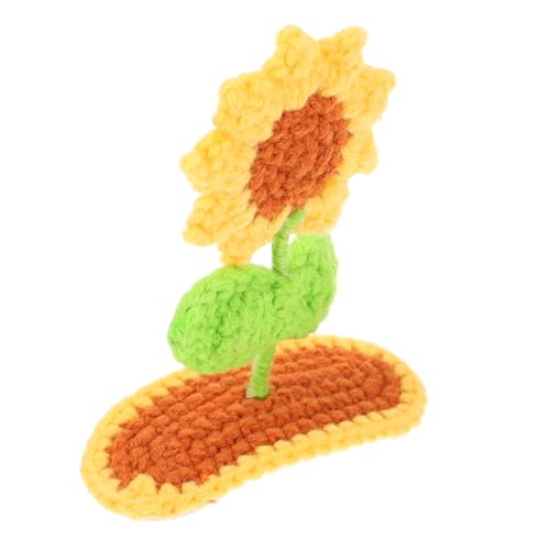 OSOLADY Sonnenblumen Haarspange aus Wolle Dekorative Haarnadel für Handgefertigte Haarklammer mit Feinem Design für Festliche Anlässe und Alltag OSOLADY Sonnenblumen Haarspange aus Wolle Dekorative Haarnadel für Handgefertigte Haarklammer mit Feinem Design für Festliche Anlässe und Alltag von OSOLADY