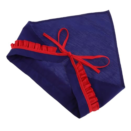 OSOLADY Elegantes Küchentuch Mit Spitzenbesatz Für Frauen Köchin Kellnerin Dekoratives Kopftuch Verstellbares Bandana Mit Roter Spitze OSOLADY Elegantes Küchentuch Mit Spitzenbesatz Für Frauen Köchin Kellnerin Dekoratives Kopftuch Verstellbares Bandana Mit Roter Spitze von OSOLADY