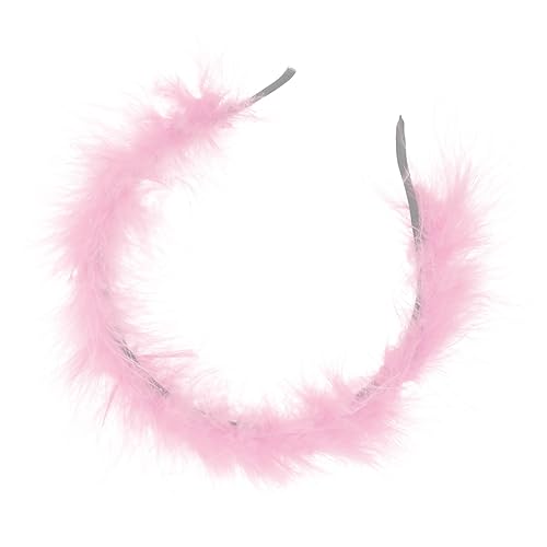 OSOLADY Stirnband Mit Federn Für Damen Party Haarschmuck Haarband Feder Kopfschmuck Haarreifen Für Mädchen Entzückende Kopfbedeckung Zum Sammeln von OSOLADY
