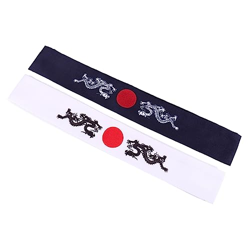 OSOLADY 2stücke Teiliges Japanisches Stirnband Atmungsaktive Karate Stirnbänder Für Cosplay Küche Und Sport Hautfreundliches Baumwollmaterial OSOLADY 2stücke Teiliges Japanisches Stirnband Atmungsaktive Karate Stirnbänder Für Cosplay Küche Und Sport Hautfreundliches Baumwollmaterial von OSOLADY