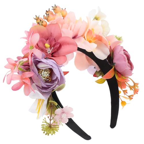 OSOLADY Blumen-haarband Für Damen Und Mädchen Leichtes Und Bequemes Stirnband Mit Floralen Dekorationen Für Hochzeiten Partys Und Besondere Anlässe von OSOLADY