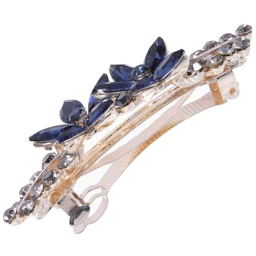 OSOLADY Strass Blumen Haarspange Im Hochzeitsstil Elegante Dekorative Frühlings Haarspange Für Frauen Frühlings Haarnadel Für Frauen Strass Haarspangen Haarnadeln Tag Funkeln von OSOLADY