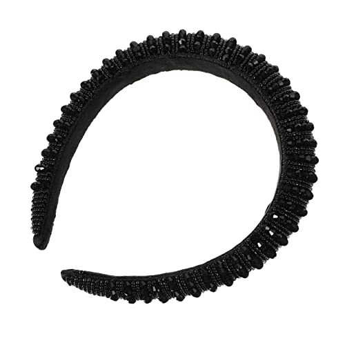 OSOLADY Strass Haarreif Damen Breites Modisches Stirnband für Hochzeiten und Partys Haar Accessoire für Frauen von OSOLADY