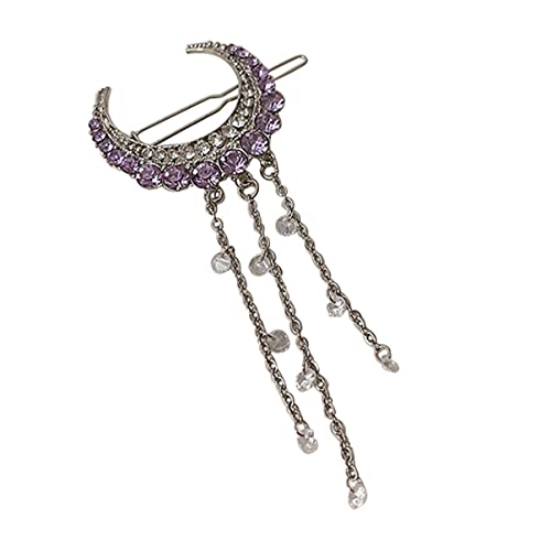 OSOLADY Strass Haarspange mit Quaste Retro Haarnadel für Damen Haar Zubehör für Partys und Zeremonien von OSOLADY