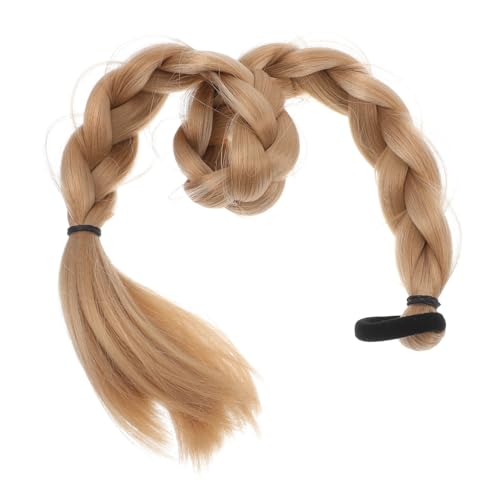 OSOLADY Geflochtene Pferdeschwanz-haarverlängerung Aus Synthetischem Haar Für Damen Langlebige Haar-extensions Haarstyling-zubehör Für Eleganten Look Und Praktische Anwendung von OSOLADY