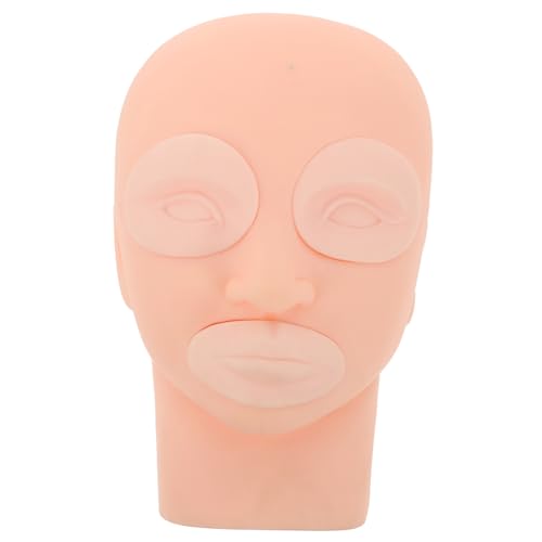 OSOLADY Removable Übungskopf Für Augenbrauen Und Eyeliner-techniken Für Tattoo-praxis Weich Und Langlebig Abnehmbar Für Anfänger Und Profis von OSOLADY