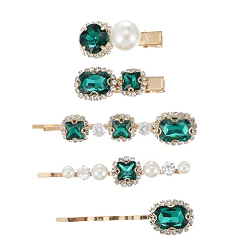 OSOLADY Teiliges Strass Haarspangen Für Mädchen Vintage Grünes Design Elegante Frauen Haarclips Funkelnde Haarschmuck Accessoires Für Besondere Anlässe OSOLADY Teiliges Strass Haarspangen Für Mädchen Vintage Grünes Design Elegante Frauen Haarclips Funkelnde Haarschmuck Accessoires Für Besondere Anlässe von OSOLADY