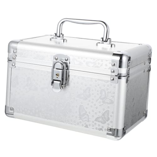 OSOLADY Tragbare Kosmetikaufbewahrungsbox aus Mehrzweck Make Up Organizer mit Großem Stauraum und Praktischem Griff für Make Up Künstler und Fußpflege Tools OSOLADY Tragbare Kosmetikaufbewahrungsbox aus Mehrzweck Make Up Organizer mit Großem Stauraum und Praktischem Griff für Make Up Künstler und Fußpflege Tools von OSOLADY