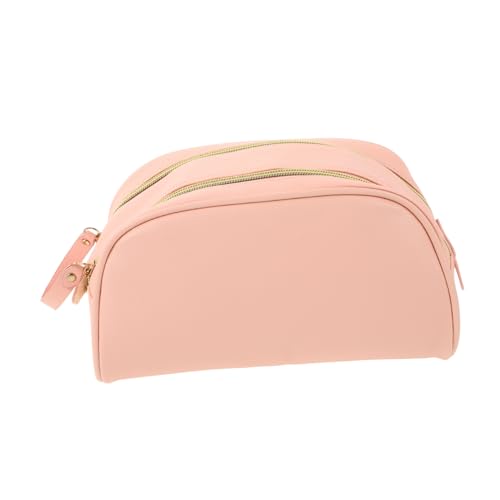 OSOLADY Personalisierte Kosmetiktasche Mit Reißverschluss Tragbarer Make-up-Beutel Für Damen Reise-kulturbeutel Wasserfeste Kosmetiktasche Aufbewahrungstasche Für Schönheitsutensilien von OSOLADY
