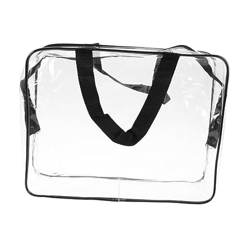 OSOLADY Transparent Kosmetiktasche Wasserdichter PVC Toiletry Organizer für Damen und Herren für Reisen Sport und Zuhause von OSOLADY