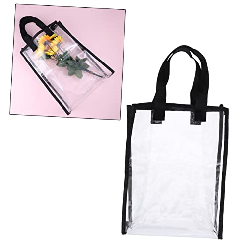 OSOLADY Transparente Handtasche Damen Schultertasche Wasserdichte Einkaufstasche Große Kapazität Veränderbar für Reisen Sport und Alltag OSOLADY Transparente Handtasche Damen Schultertasche Wasserdichte Einkaufstasche Große Kapazität Veränderbar für Reisen Sport und Alltag von OSOLADY
