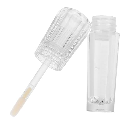 OSOLADY Transparente Lippenölflasche Nachfüllbare Lippenbalsam-tube Reise-lipgloss Leere Flasche Für Frauen Robustes Kunststoffdesign Wiederverwendbar Für Kosmetikbedarf von OSOLADY